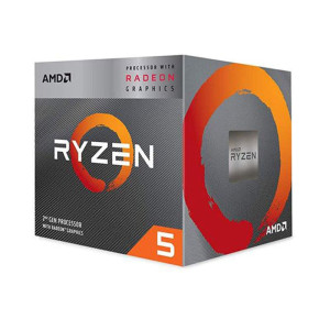 AMD Ryzen 5 3400G with Radeon RX Vega 11 Graphics Desktop Processor 4 Cores up to 4.2GHz 6MB Cache AM4 Socket (YD3400C5FHBOX)